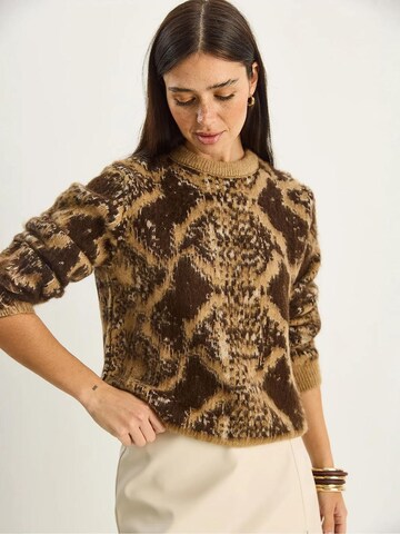 Pullover di Bianco Lucci in marrone
