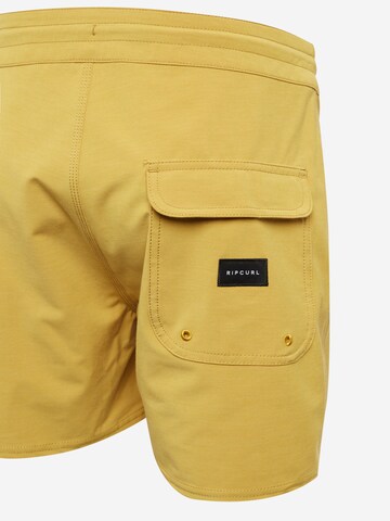 RIP CURL Swimming Trunks 'MIRAGE RETRO GOLDEN HOUR' in Yellow