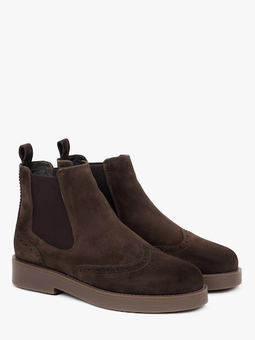 Estro Chelsea Boots '09-3440'‌‌‌‌ in Braun