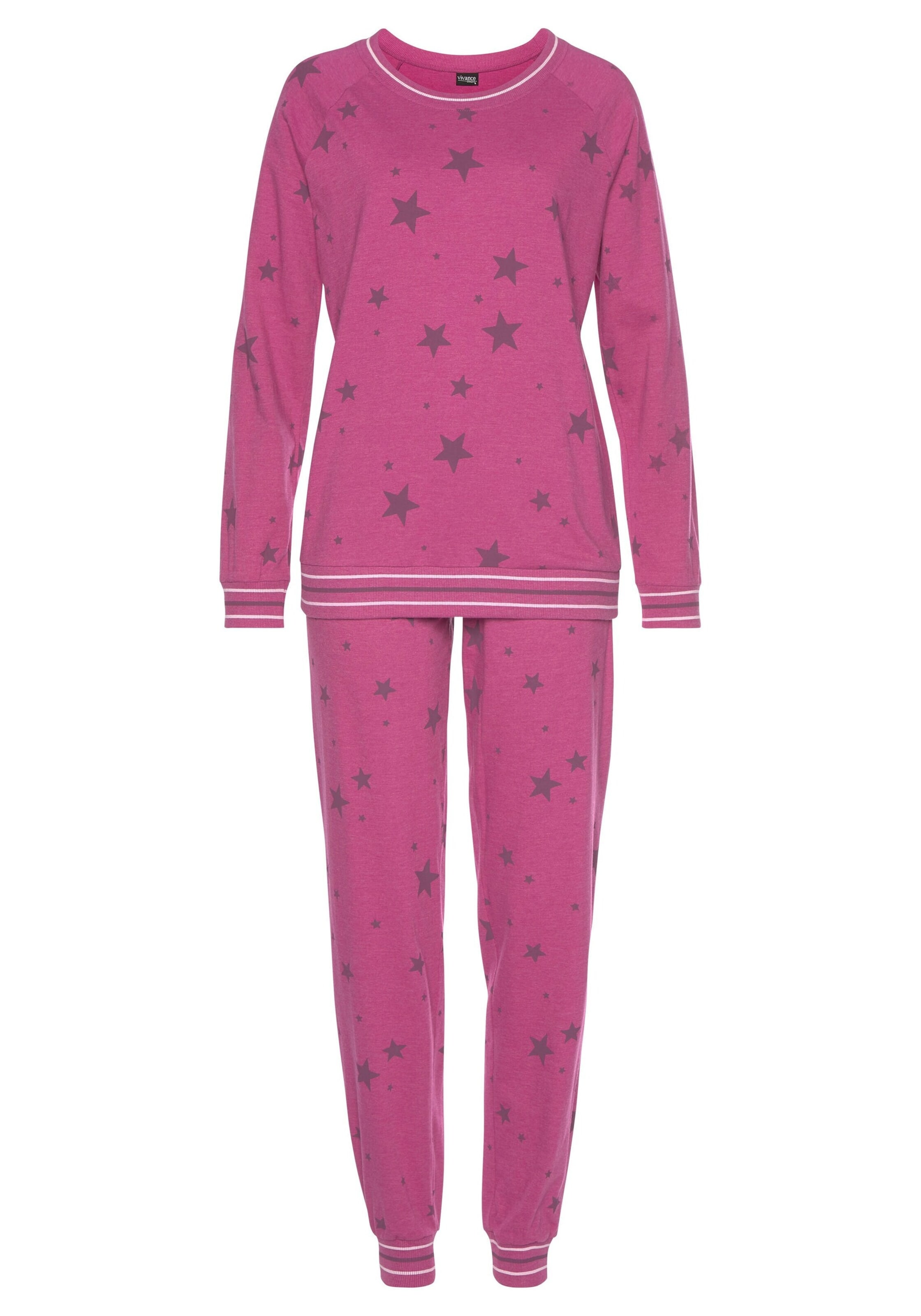 VIVANCE Pajama in Pink: front