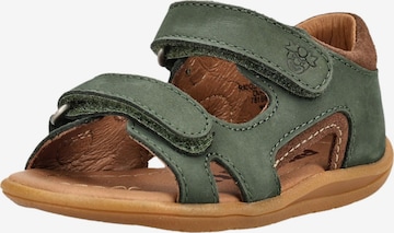 Calzatura aperta di Pepino in grigio: frontale