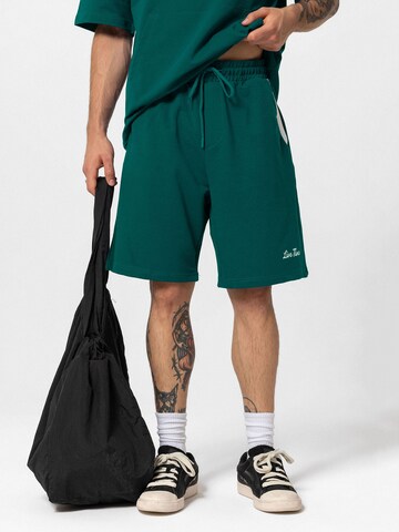 Pantaloni 'Brenham' di VAMOS CLO in verde: frontale
