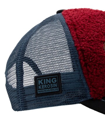 King Kerosin Cap 'Grumpy Old Men Need Love Too' in Rot