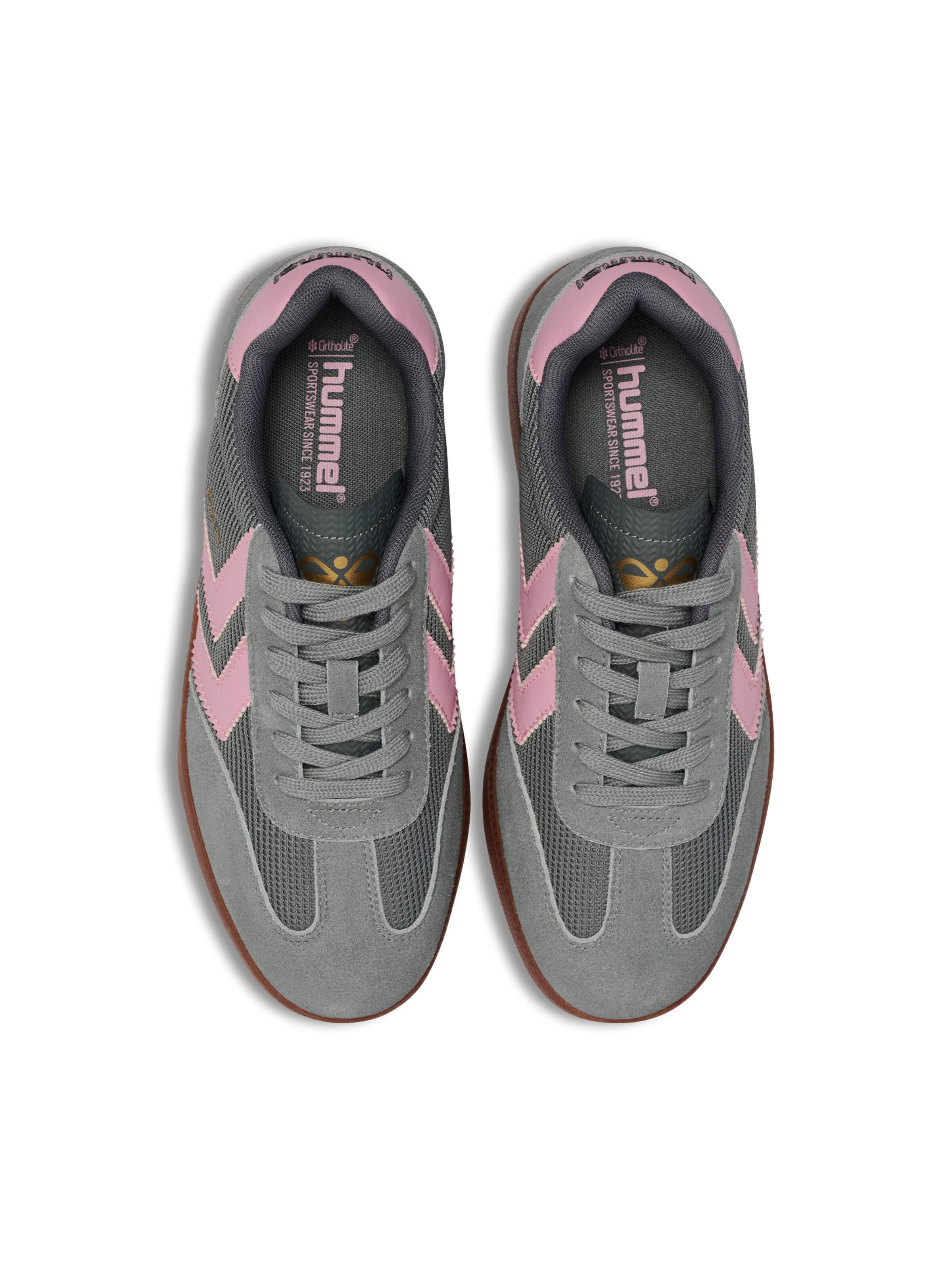 Hummel Platform trainers in Grey