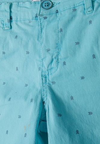 MINOTI Normální Kalhoty – modrá