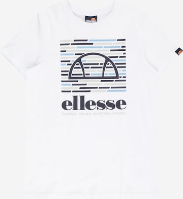 ELLESSE Shirt 'Viero' in Wit: voorkant