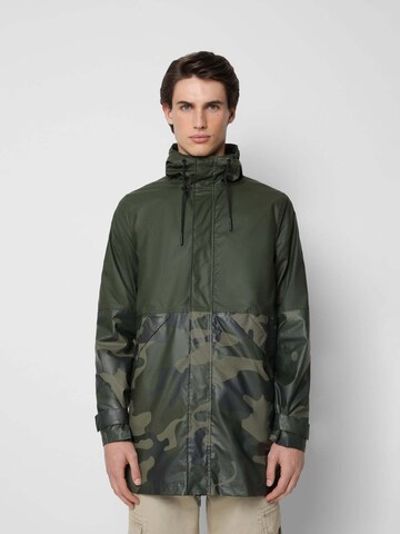 Scalpers Between-season jacket in Green: front