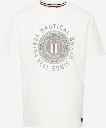 FQ1924 T-Shirt 'Tom' in Weiß: predná strana