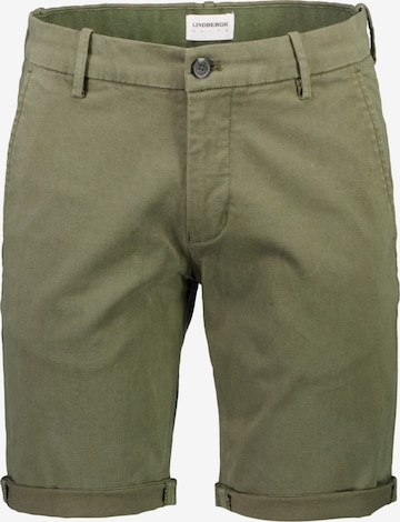 Pantalon chino Lindbergh en vert : devant