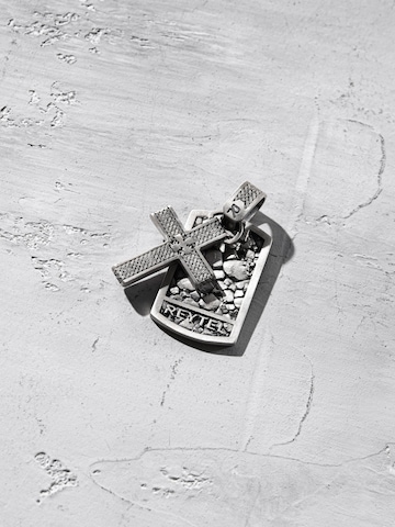 REYTEL Anhänger 'JOSHUA 1.9' in Silber: Vorderseite