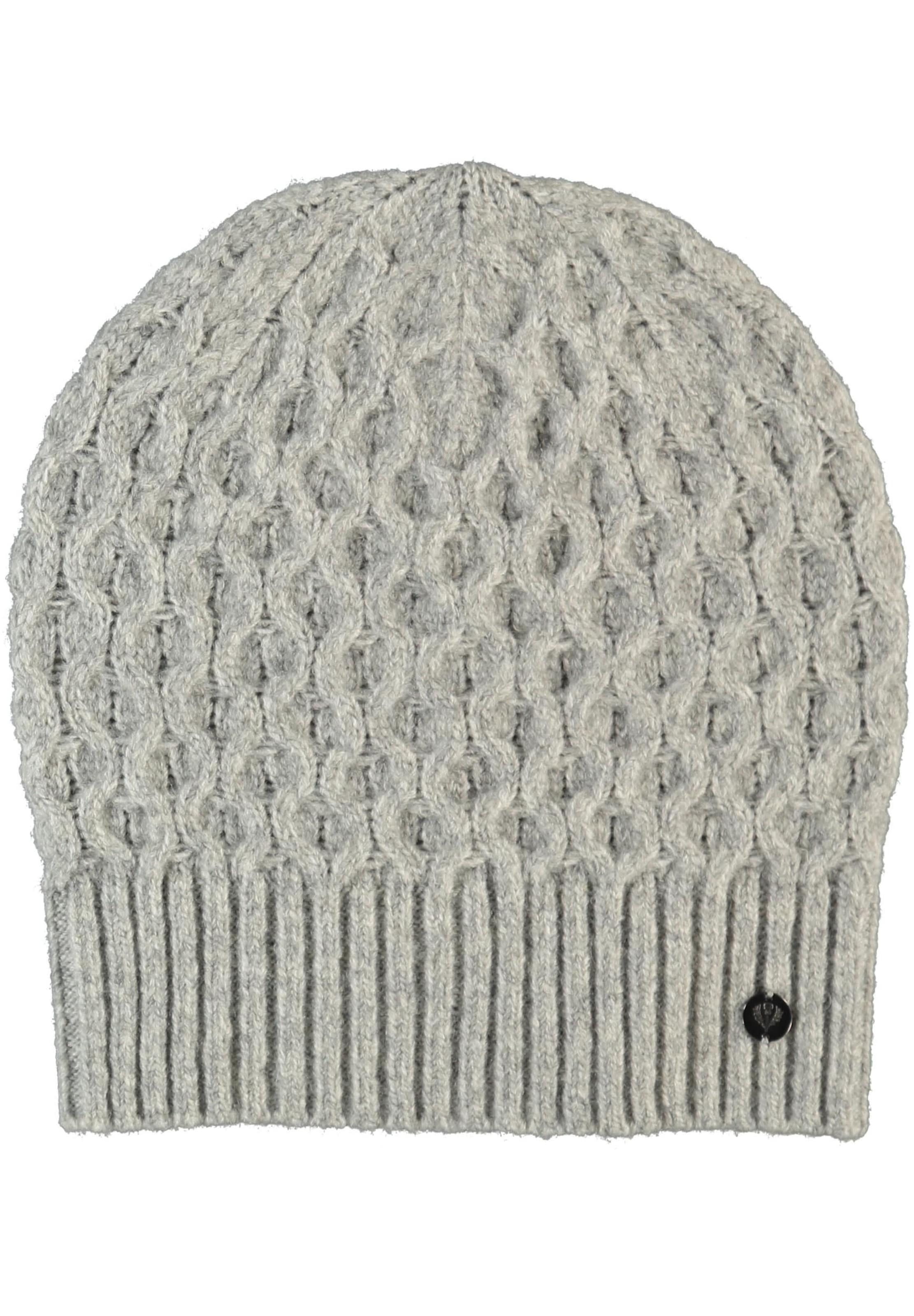 FRAAS Mütze in Grau: Vorderseite