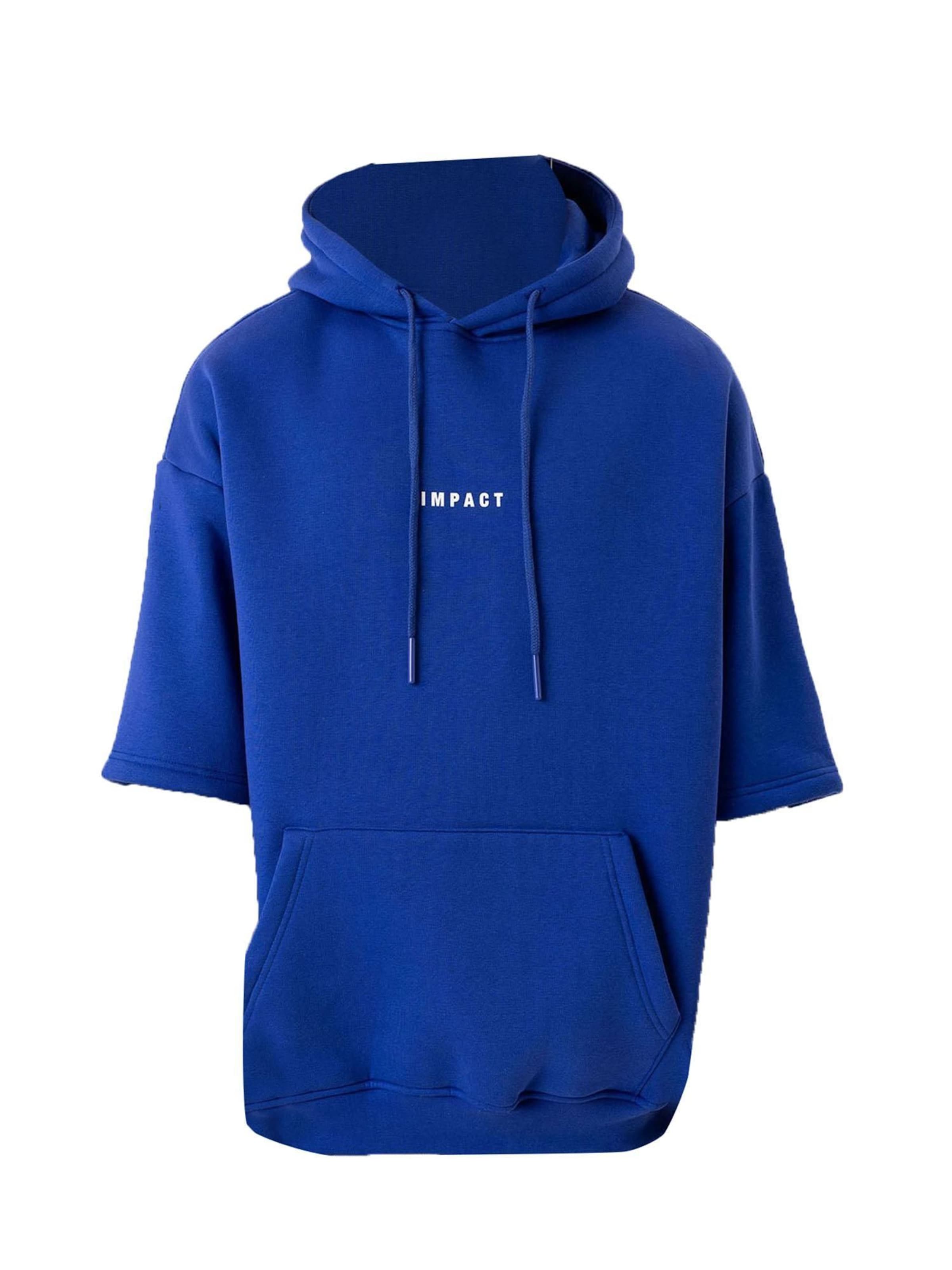 Felpa 'Erick' di Dandalo in blu: frontale