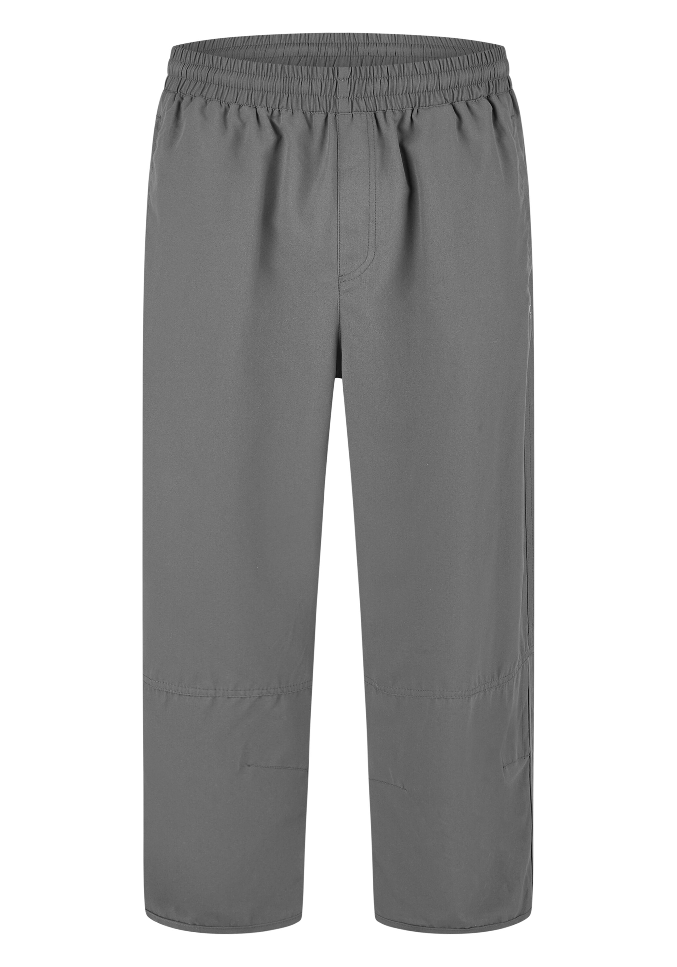Stooker Men Sporthose 3/4 ' Microfaser ' in Grau: Vorderseite
