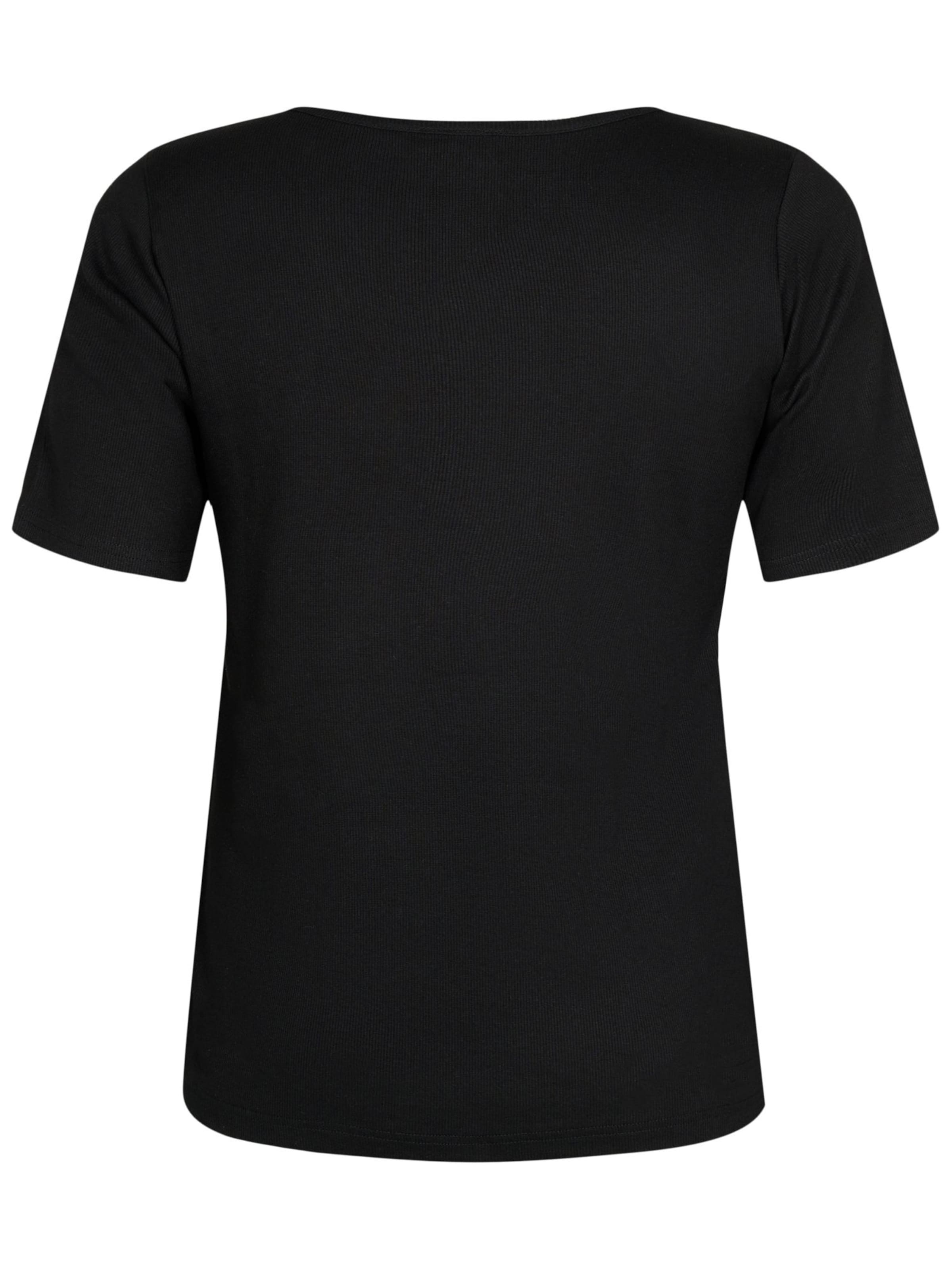 Zizzi Blúz 'Nina' - fekete