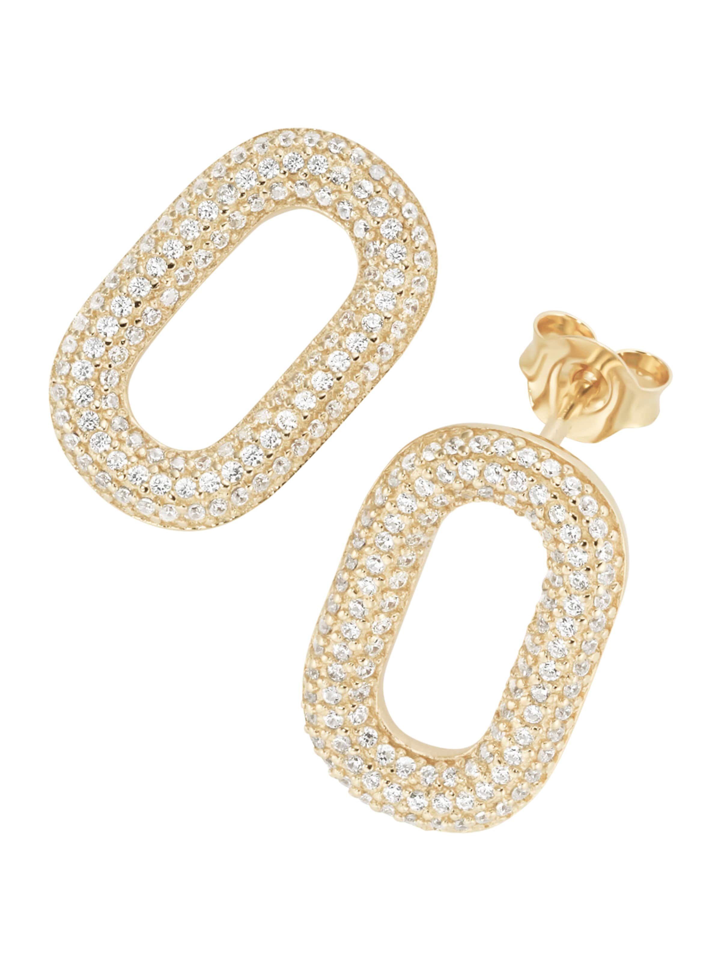 Giorgio Martello Milano - Brincos em ouro: frente