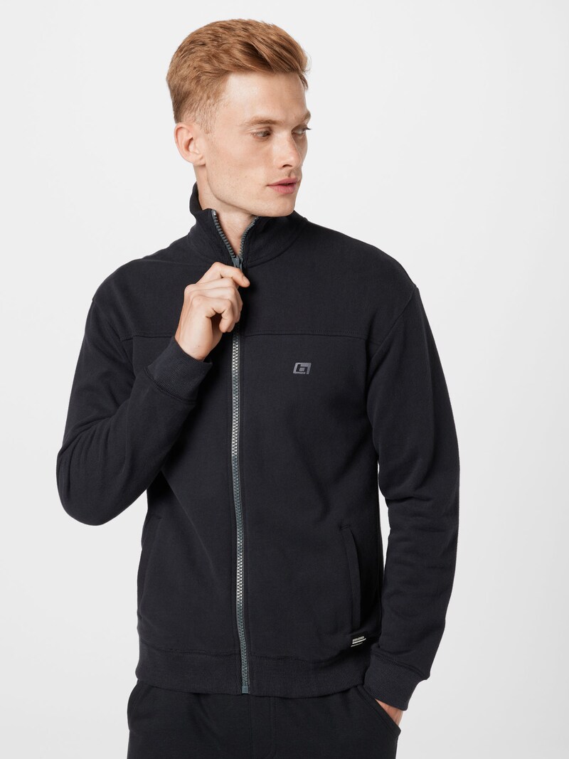 Men Clothing BLEND Zip-up jackets Black