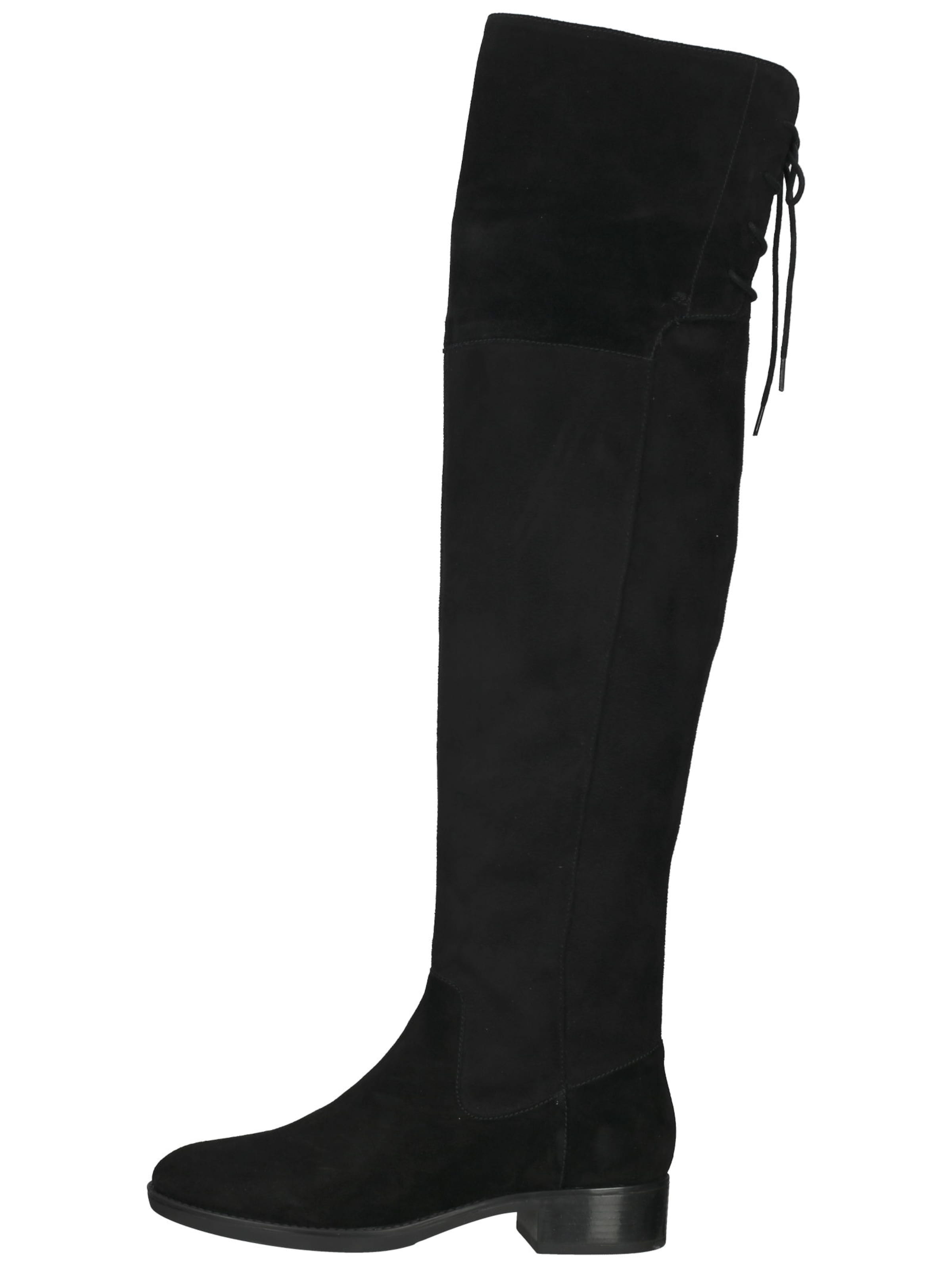 GEOX Overknees in Schwarz
