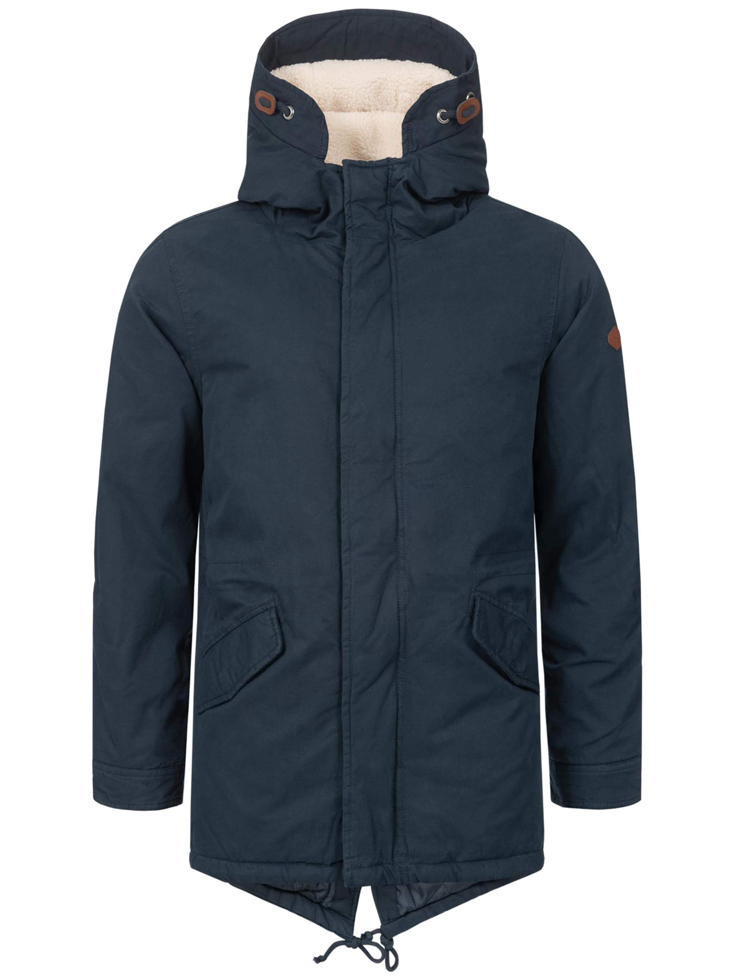 Alessandro Salvarini Parka in Blau: Vorderseite