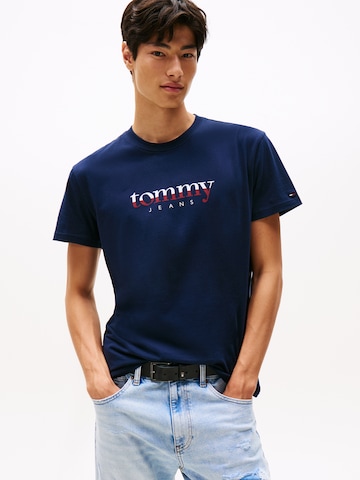 Tommy Jeans Μπλουζάκι σε μπλε: μπροστά