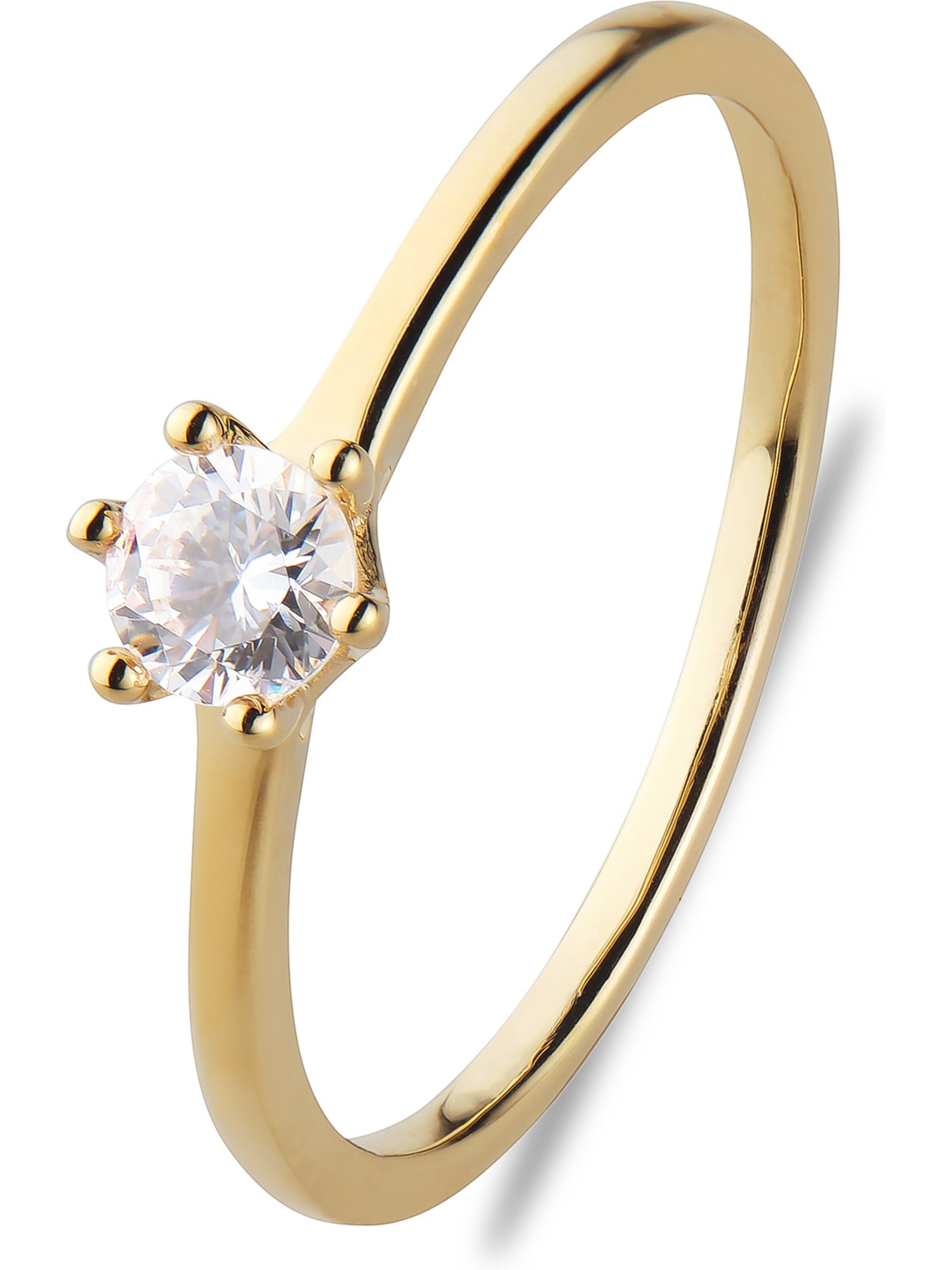 CHRIST Ring in Gold: Vorderseite