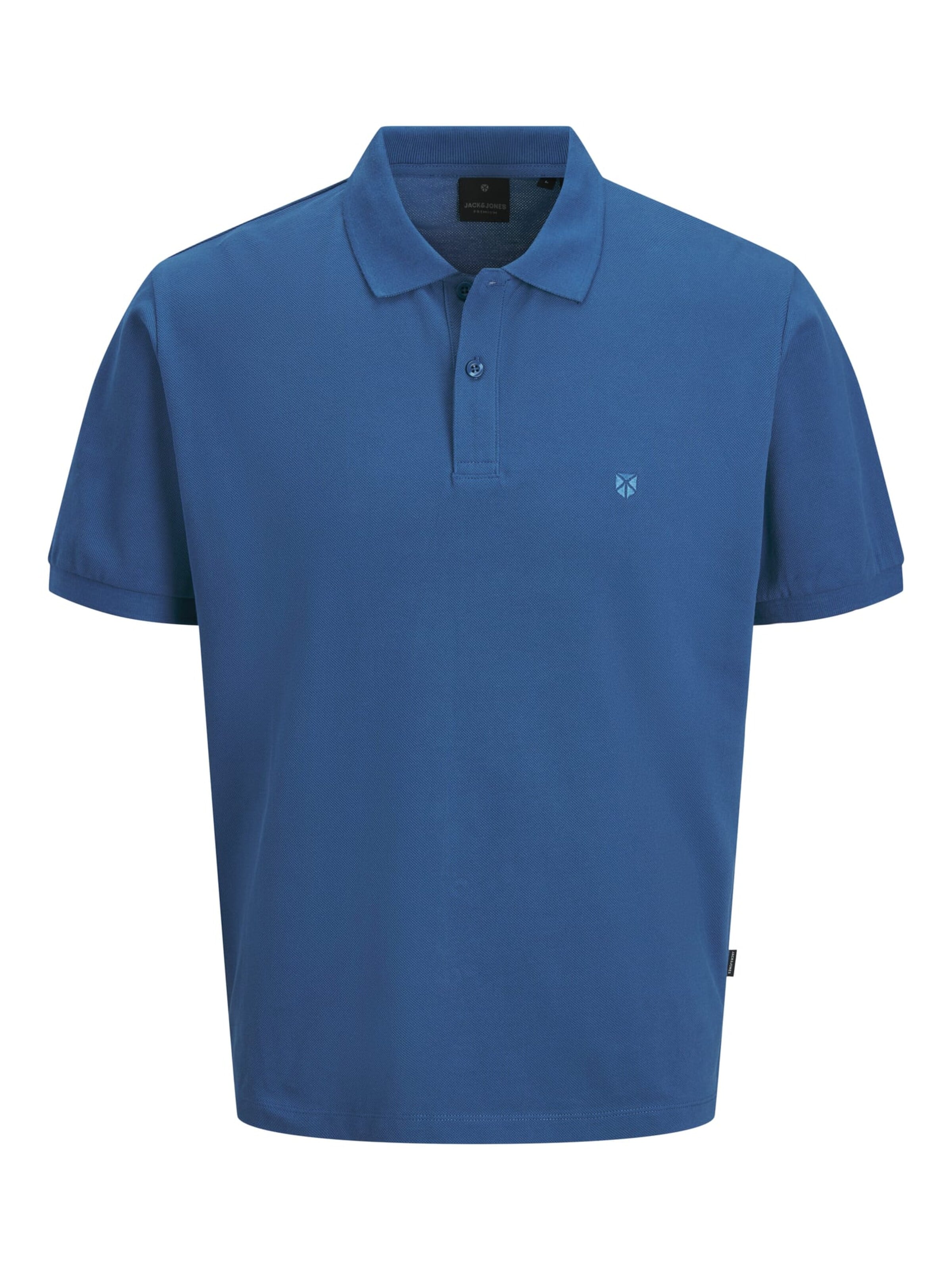 JACK & JONES Tricot 'Blaweston' in Blauw: voorkant