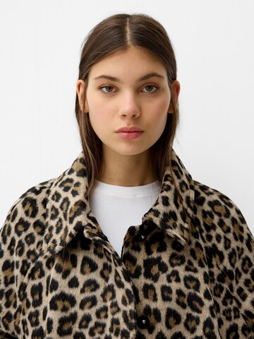 Giacca di mezza stagione di Bershka in beige