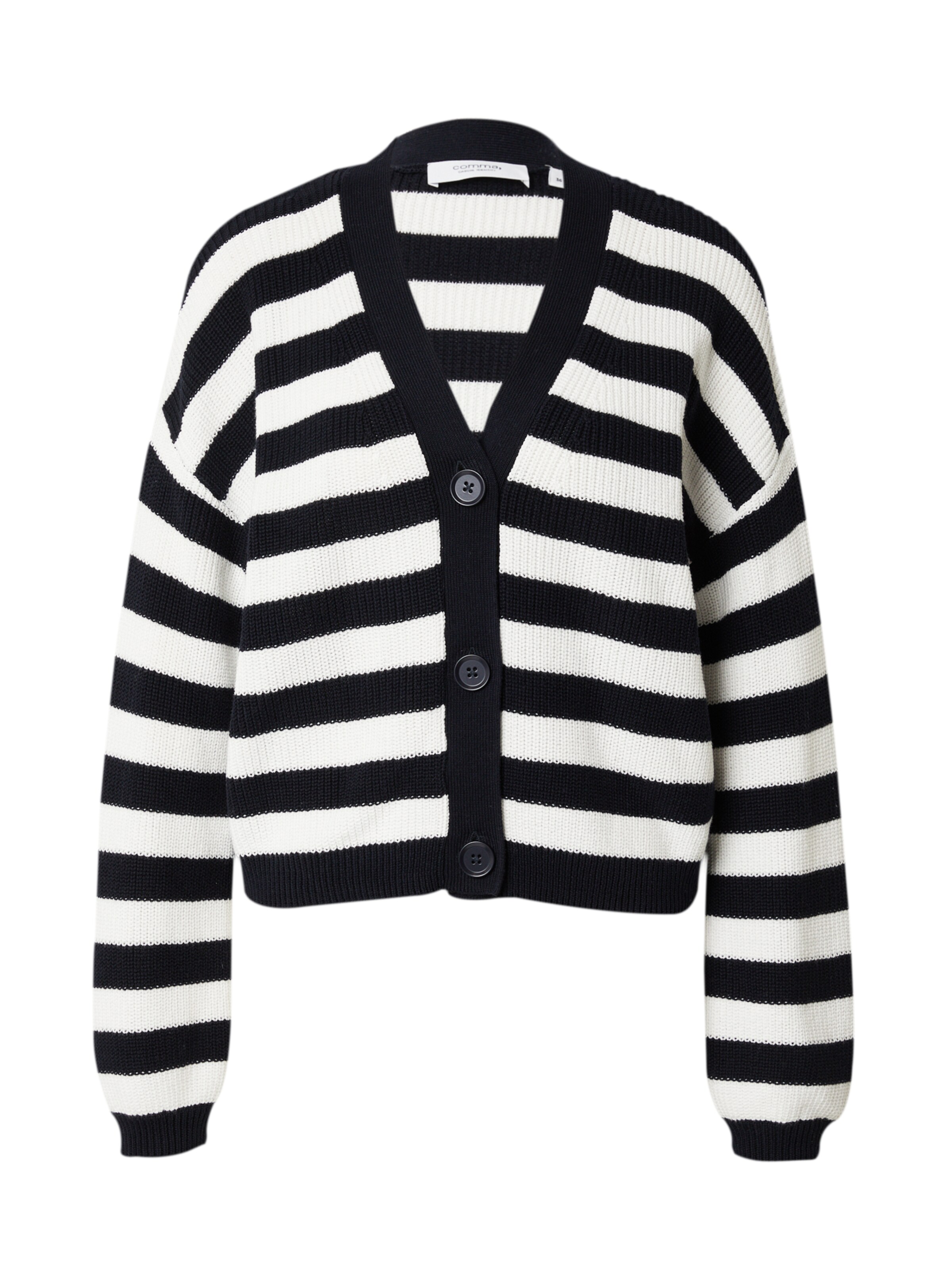 comma casual identity Strickjacke in Blau: Vorderseite