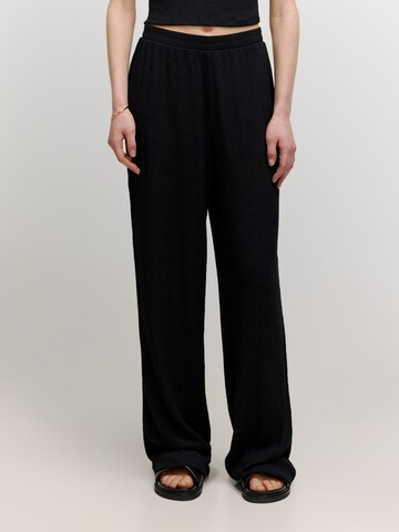 EDITED Loose fit Trousers 'Isobel' in Black: front