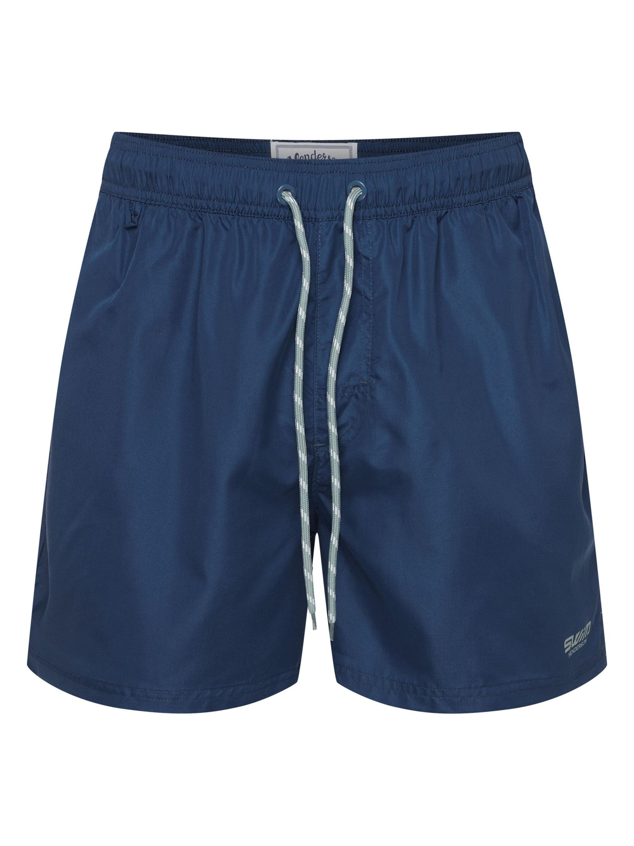 Henderson Badeshorts 'Bequeme Badeshorts aus schnelltrocknendem Polyester bequem Oslo'‌‌‌‌ in Blau: Vorderseite