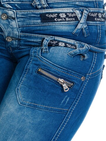 CIPO & BAXX Skinny Jeans 'BJ282' in Blue
