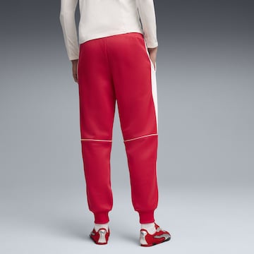 PUMA Tapered Sportbroek 'Scuderia Ferrari MT7' in Rood