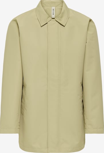 Demisezoninis paltas 'ONSHALL' iš Only & Sons, spalva – rusvai žalia, Prekių apžvalga