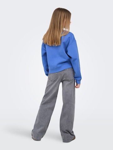 ONLY GIRLS Wide Leg Jeans 'KOGNew' i grå