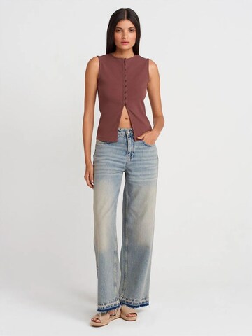 Dilvin Top in Brown