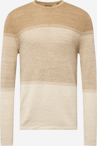 Pullover 'Panter' di Only & Sons in beige: frontale