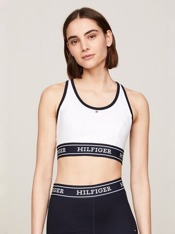 TOMMY HILFIGER Bustier Sport in Weiß: Vorderseite