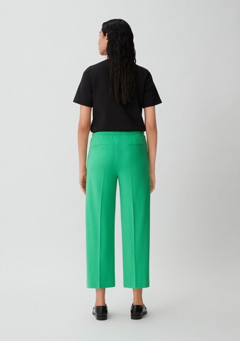 Wide Leg Pantalon à plis COMMA en vert