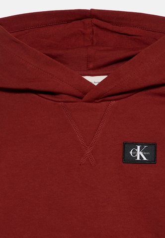 Felpa di Calvin Klein Jeans in rosso