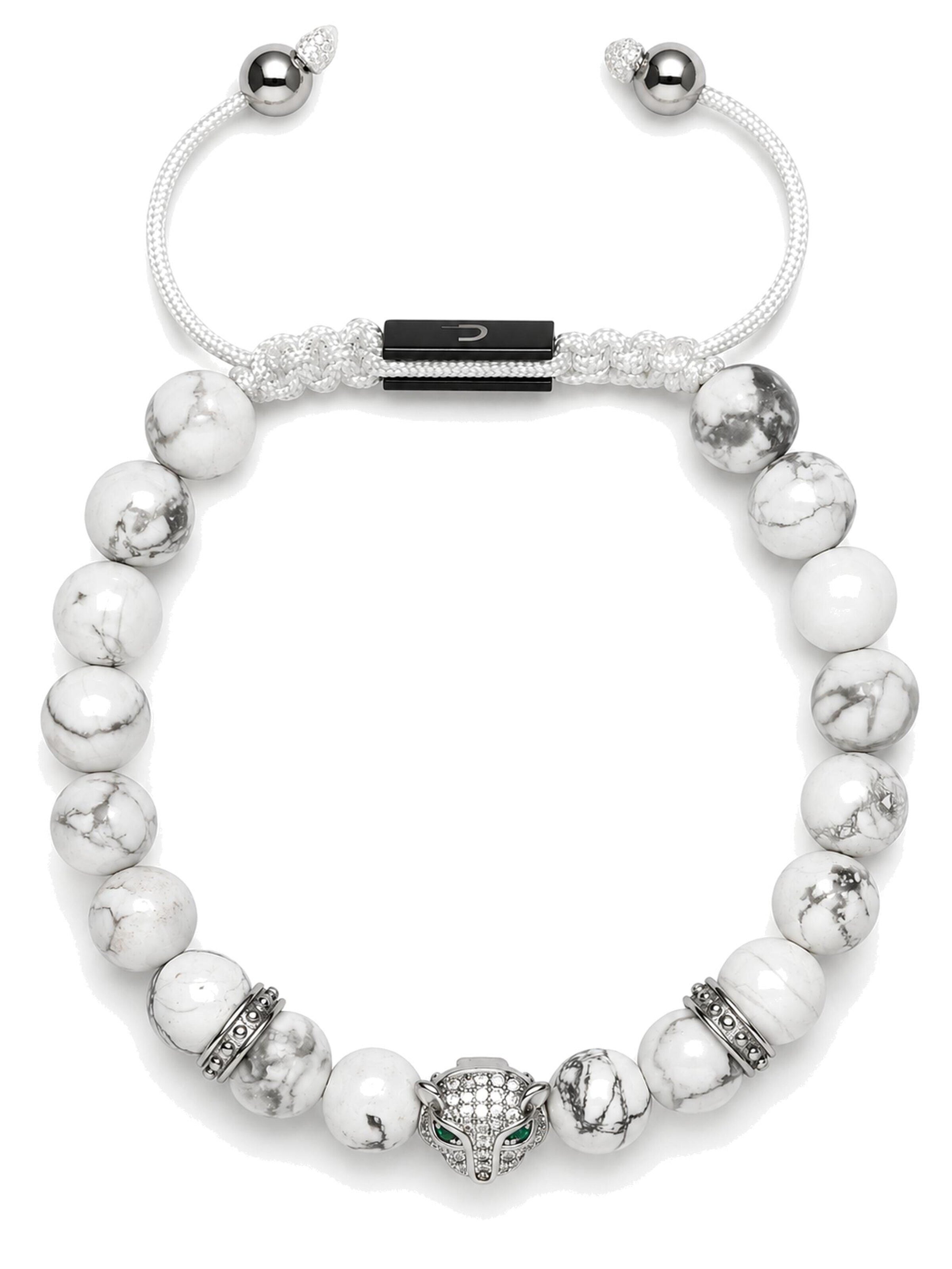 GT Collection - Pulseira 'LEOPARD' em branco