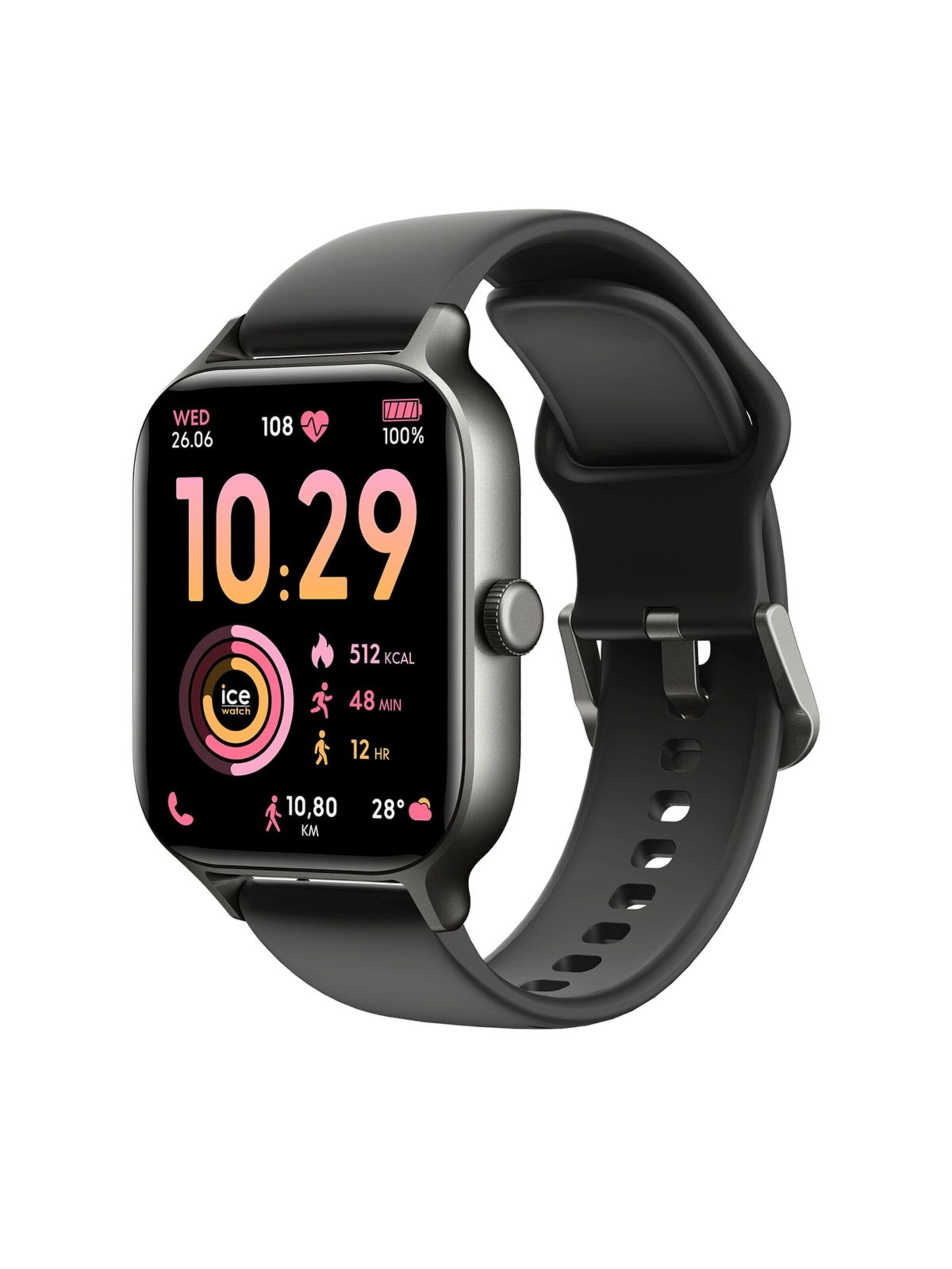 Montre digitale Ice-Watch en noir