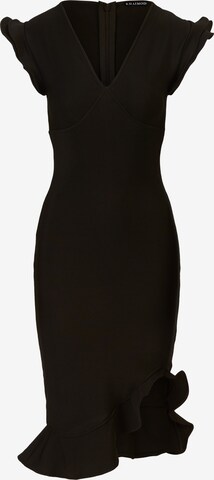 Rochie de cocktail de la Kraimod pe negru: față