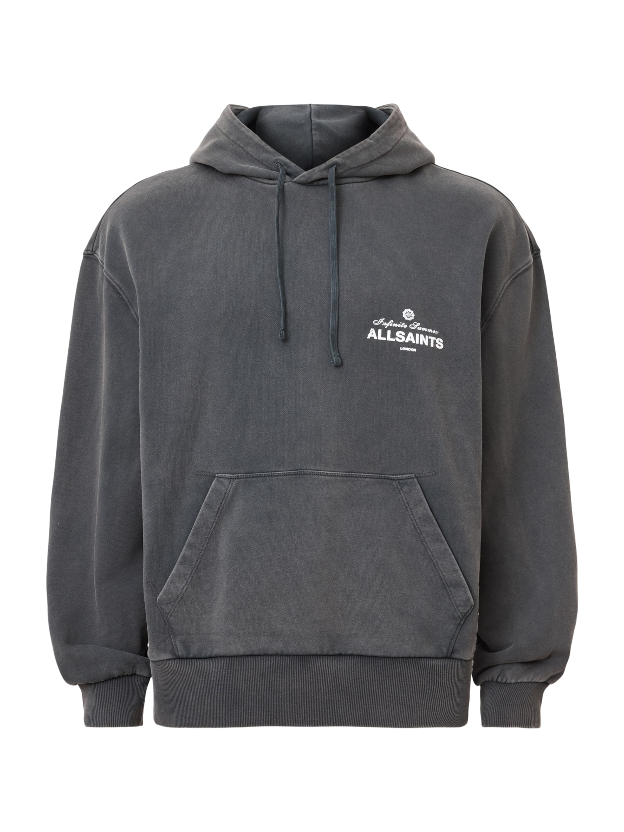 AllSaints Μπλούζα φούτερ 'SOLEIL' σε μαύρο: μπροστά