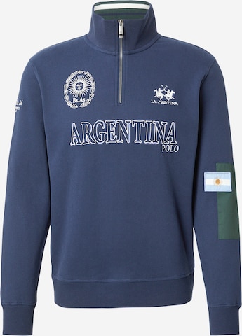 La MartinaSweater majica - plava boja: prednji dio