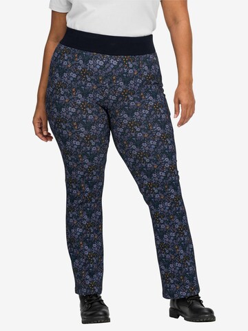 SHEEGO Boot cut Leggings in Blue: front