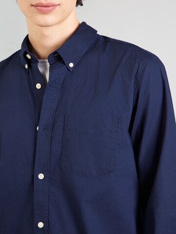 GAP Regular fit Πουκάμισο σε μπλε