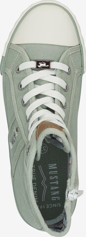 MUSTANG High-Top Sneakers in Green