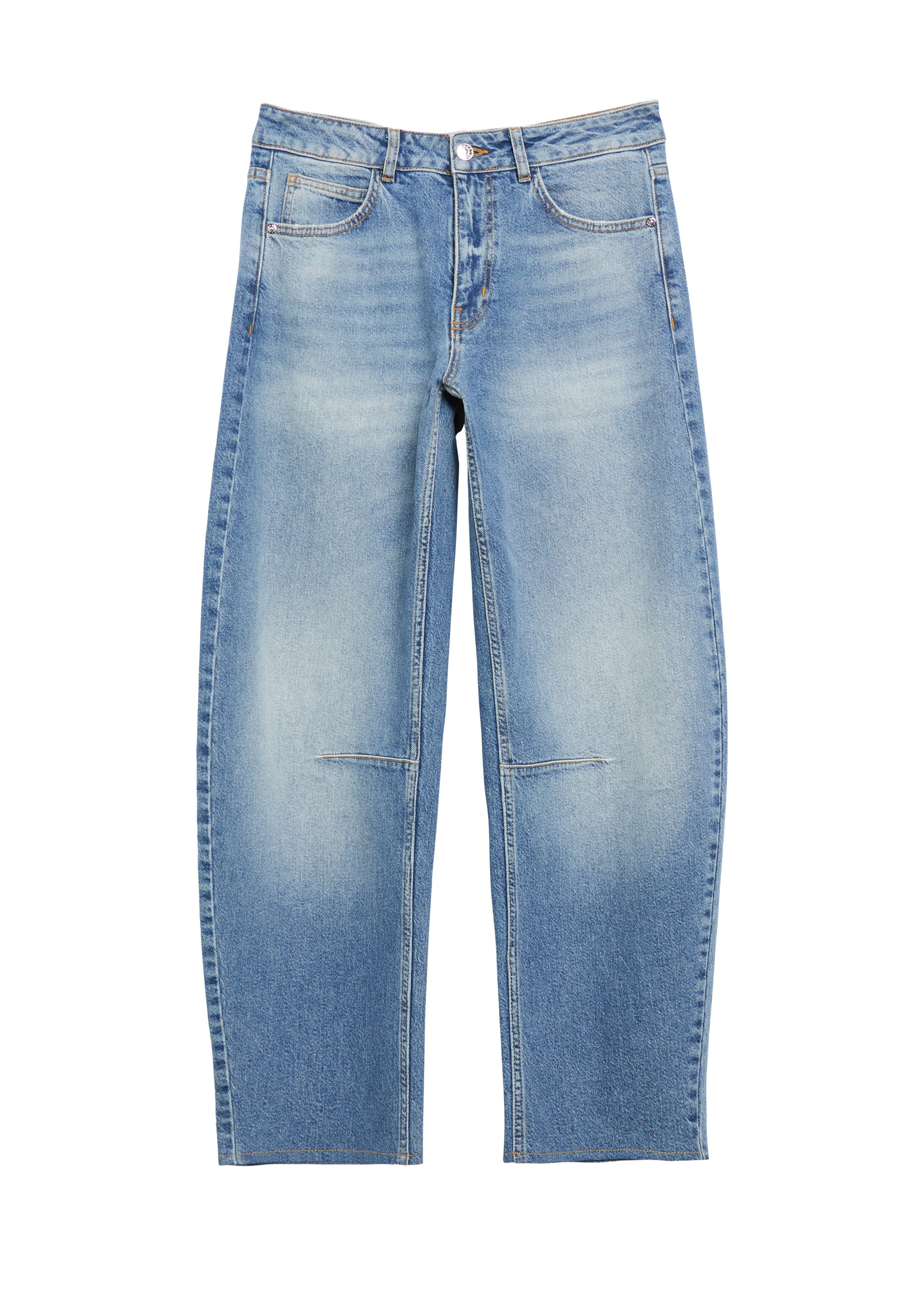 COMMA Barrel Jeans in Blau: Vorderseite