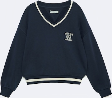 BIG STAR Sweatshirt 'Gabriella' in Blue: front