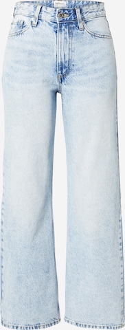 River Island Wide leg Jeans in Blue: front