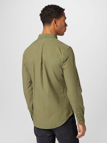 Polo Ralph Lauren - Ajuste estrecho Camisa en verde